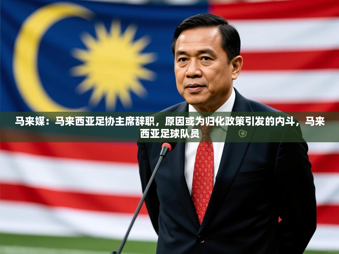 2025爱游戏体育app登录入口官网马来媒：马来西亚足协主席辞职，原因或为归化政策引发的内斗，马来西亚足球队员  第2张